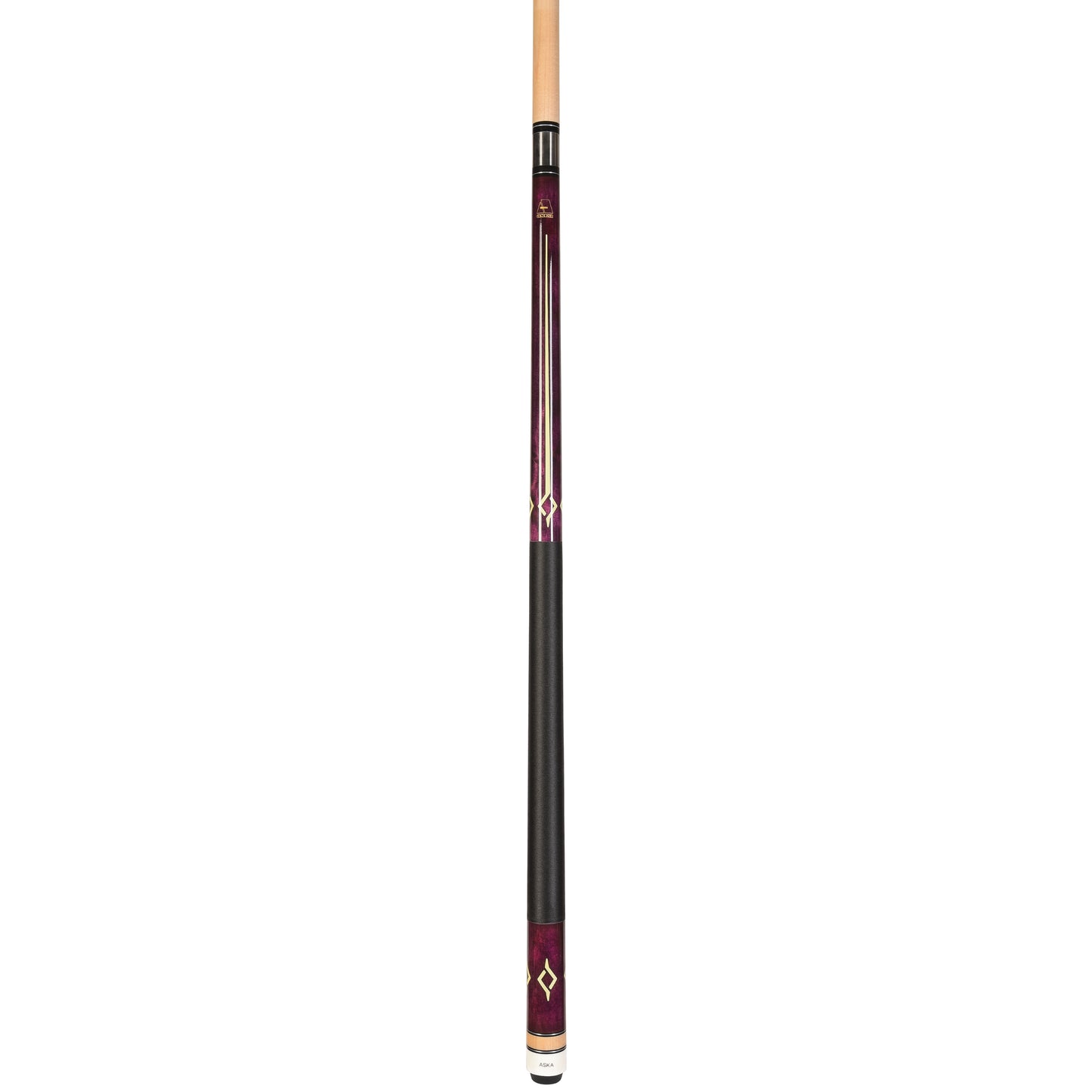 ASKA Pool Cue L7 Purple, with Decal, 58