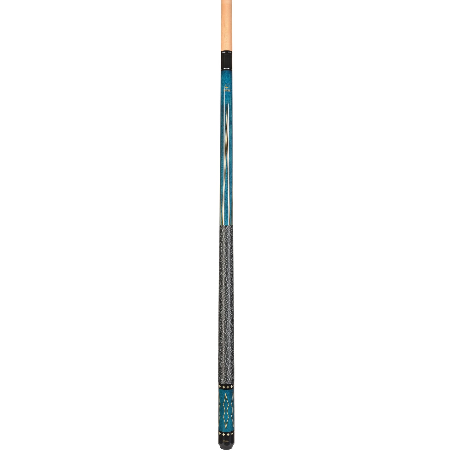 ASKA Pool Cue L22 Blie, with Decal, 58