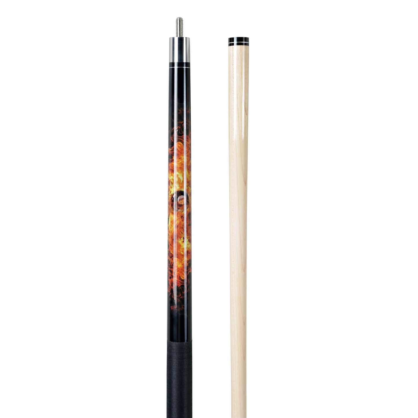 ASKA Fireball Playing Pool Cue Stick, Irish Linen, 12.75mm Layered Hard Tip, (FBPC)