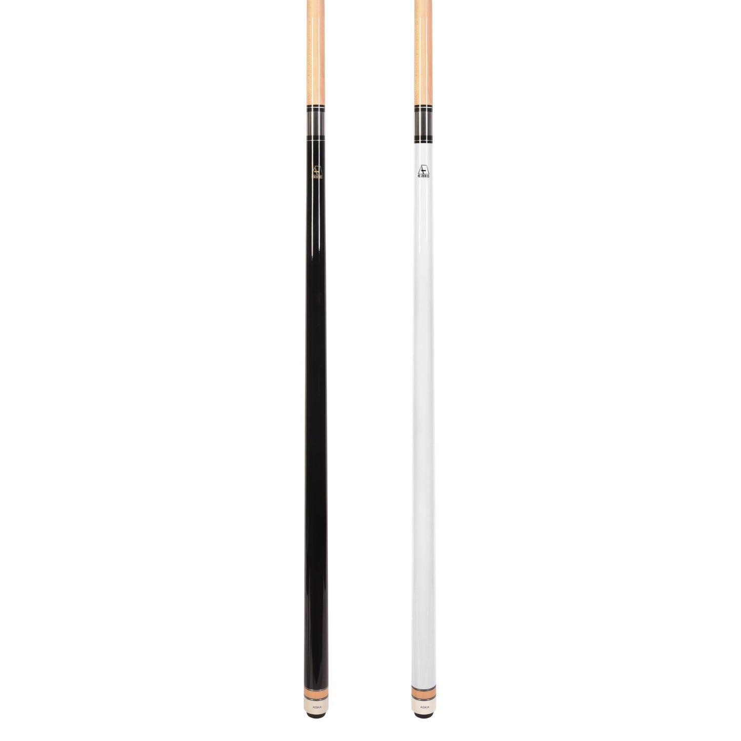 ASKA Set of 2 Pool Cue Sticks, 58