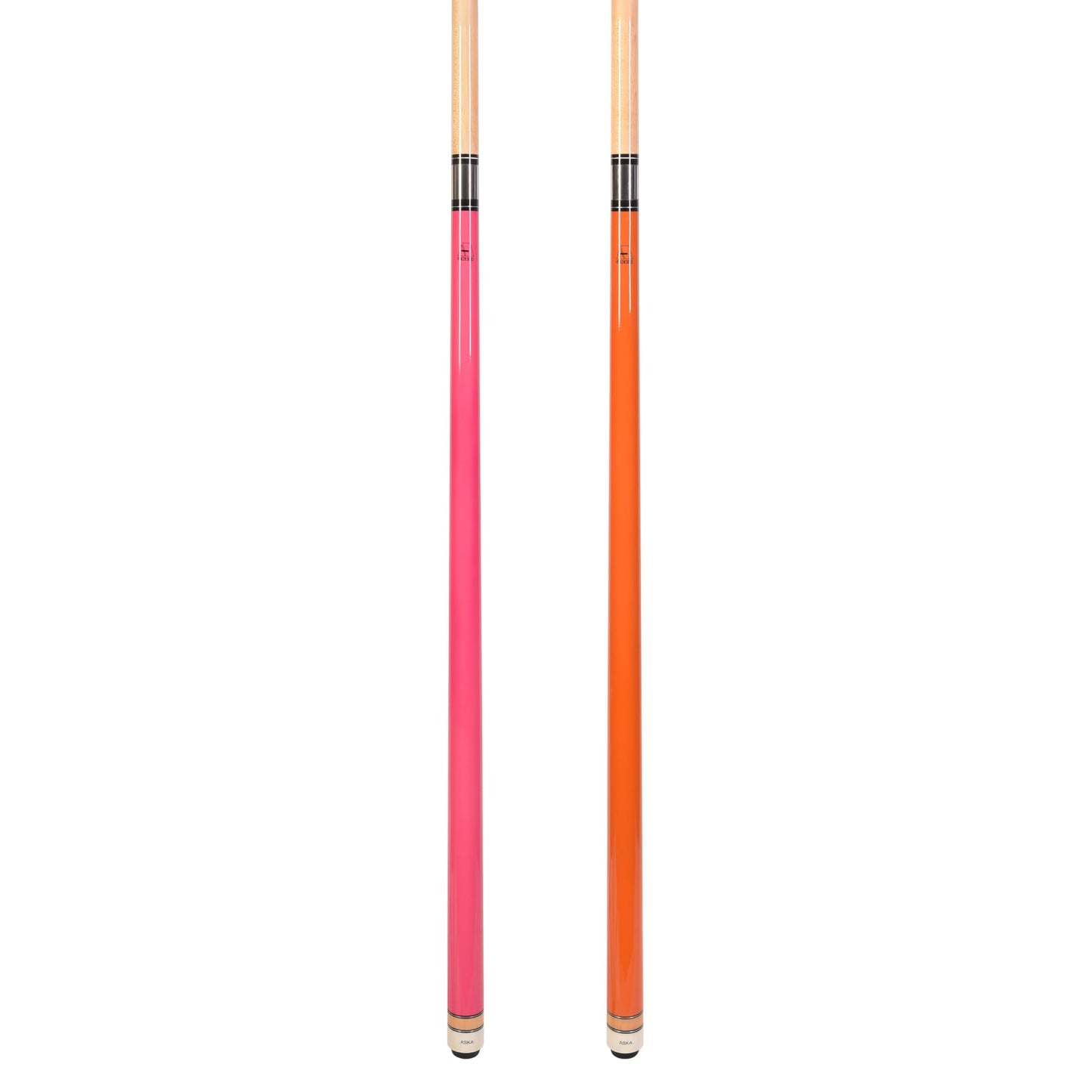 ASKA Set of 2 Pool Cue Sticks, 58