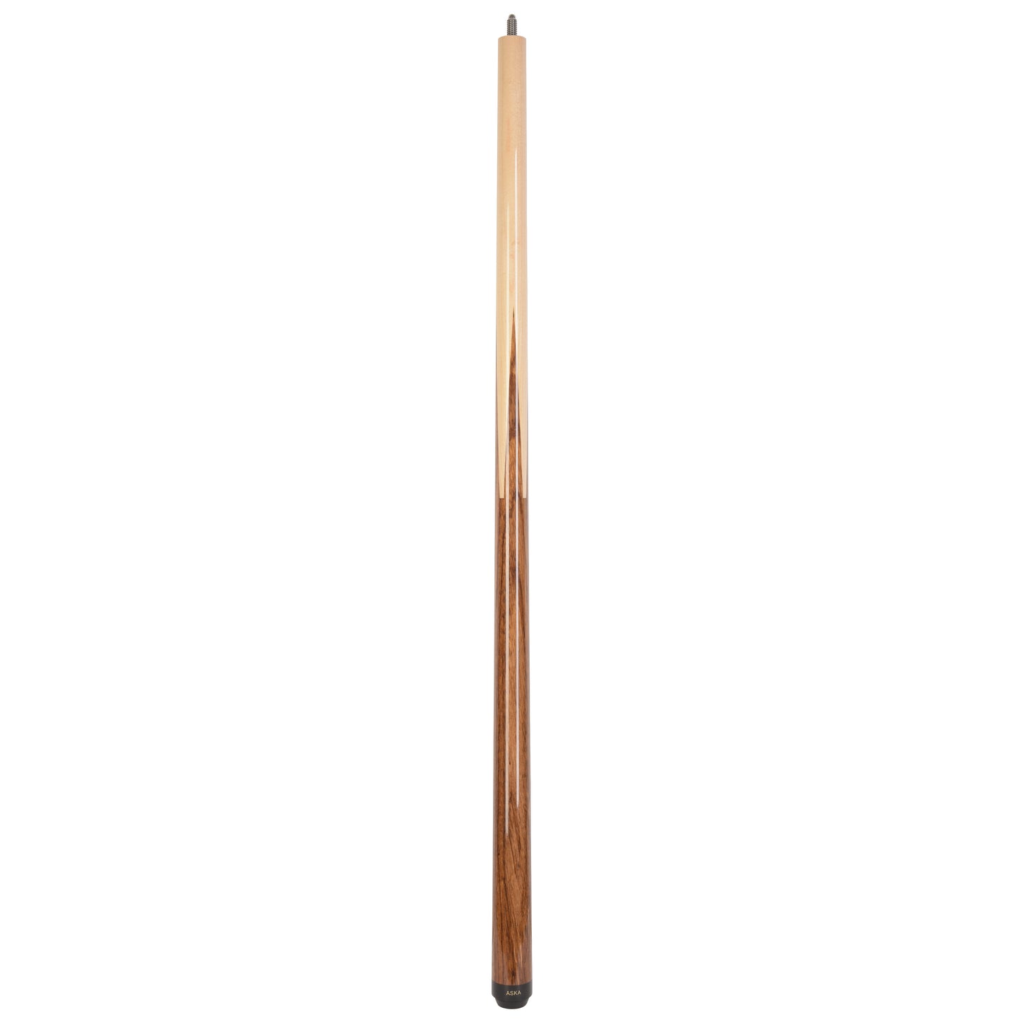 ASKA Sneaky Pete Pool Cue Butt – Zebra Wood Spliced Maple, 5/16x18 Joint, Butt Only (SPZB)
