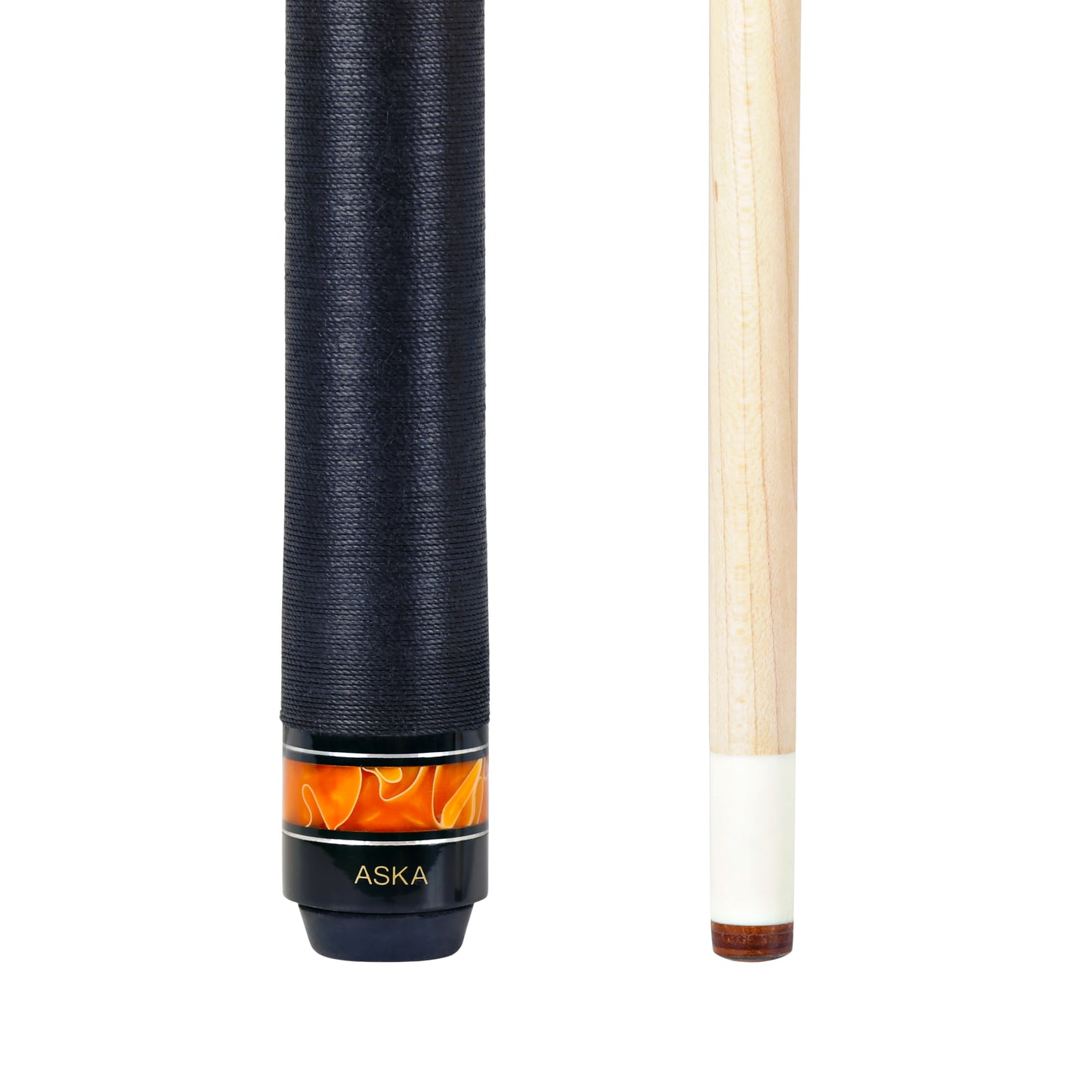 ASKA Fireball Playing Pool Cue Stick, Irish Linen, 12.75mm Layered Hard Tip, (FBPC)