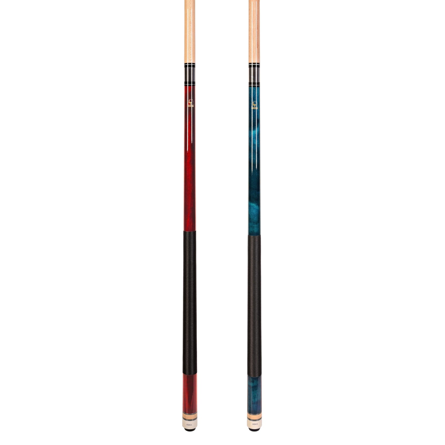 ASKA Set of 2 Pool Cue Sticks, 58