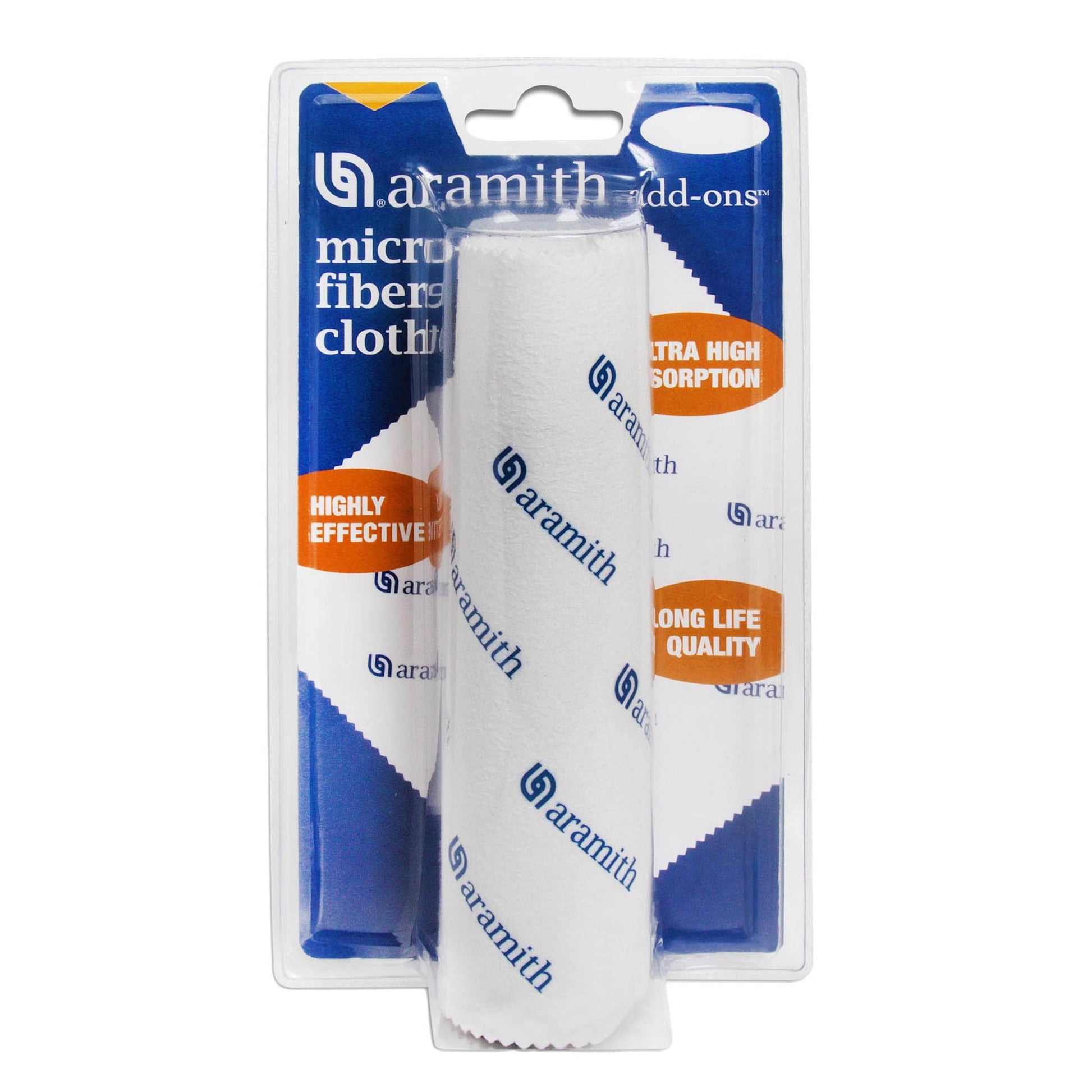 Aramith Micro Fiber Cloth packaged for retail display. TCHAMBILBLI2