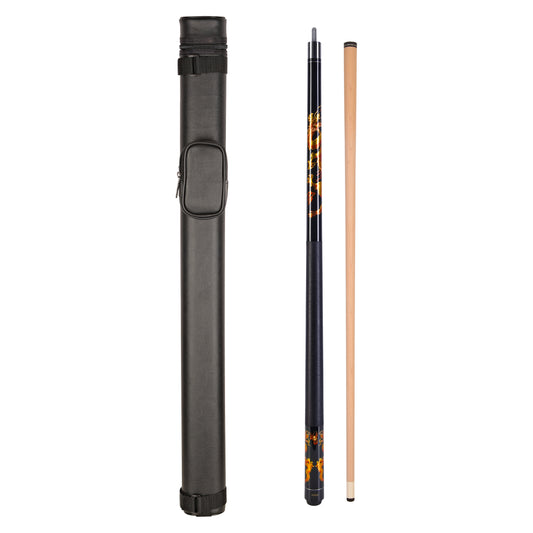 ASKA Golden Dragon pool cue and case with shaft. C11GD