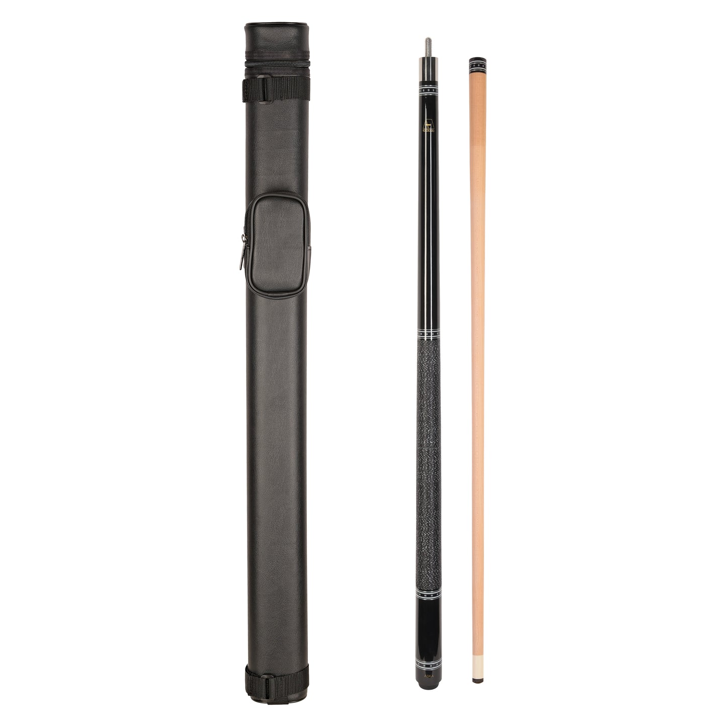 ASKA L9 Black Pool Cue and 1x1 Case Combo C11L9BLK
