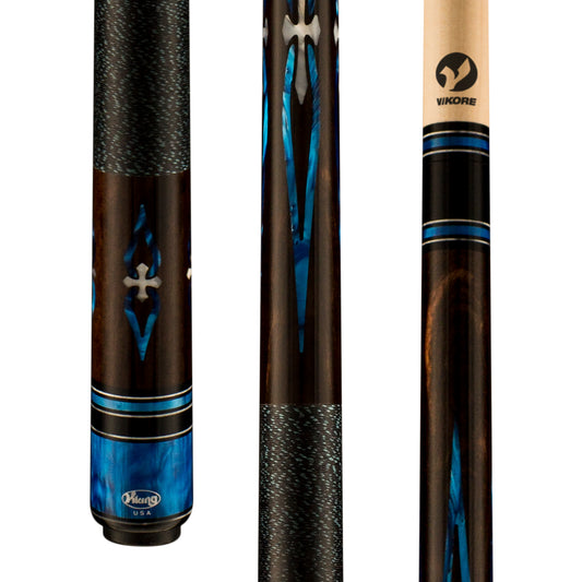Viking Impero pool cue in multiple views showing detail. IM0700