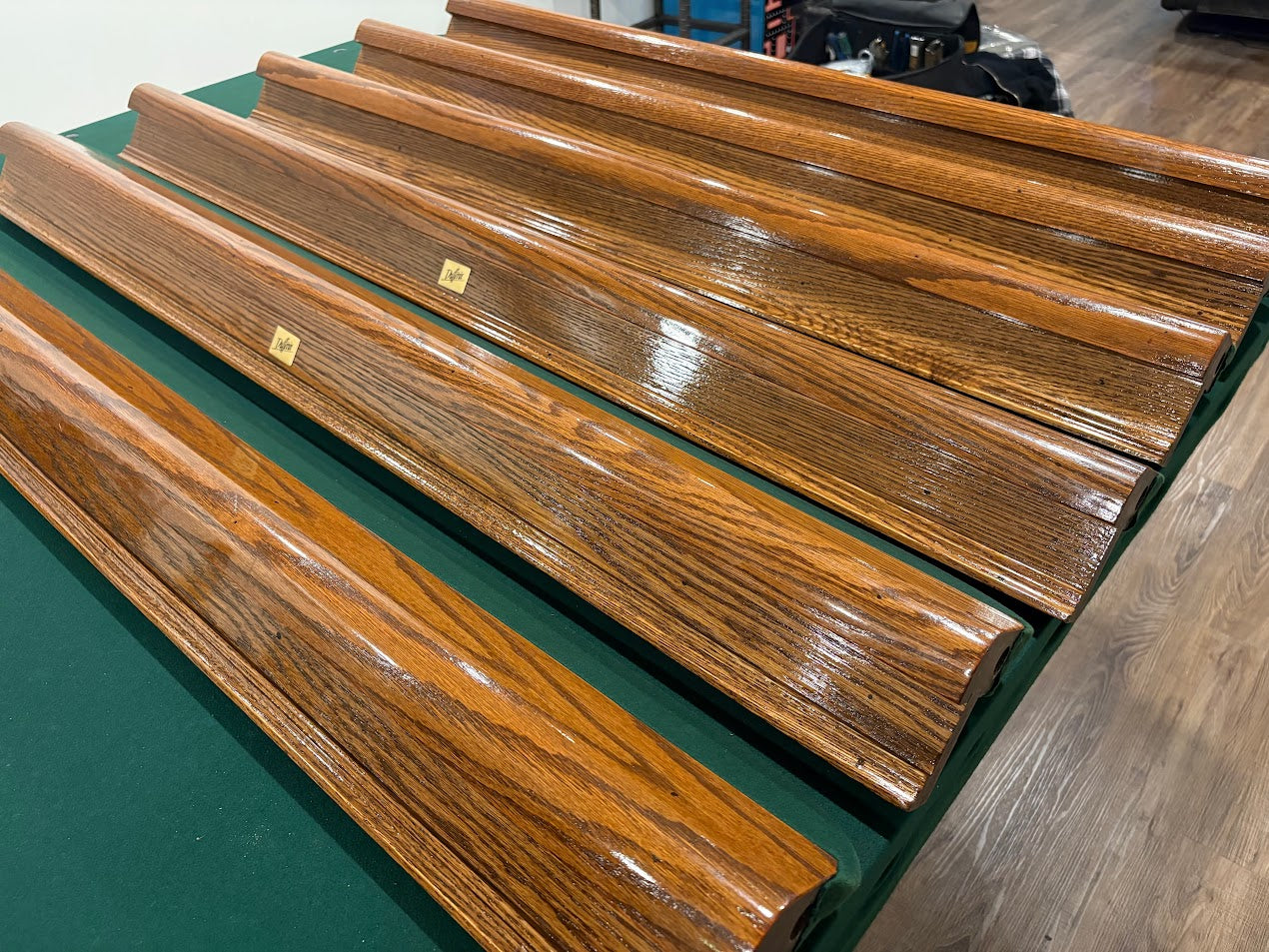 9' Dufferin Classic Preowned Snooker/Pool Table | Roasted Oak Slate