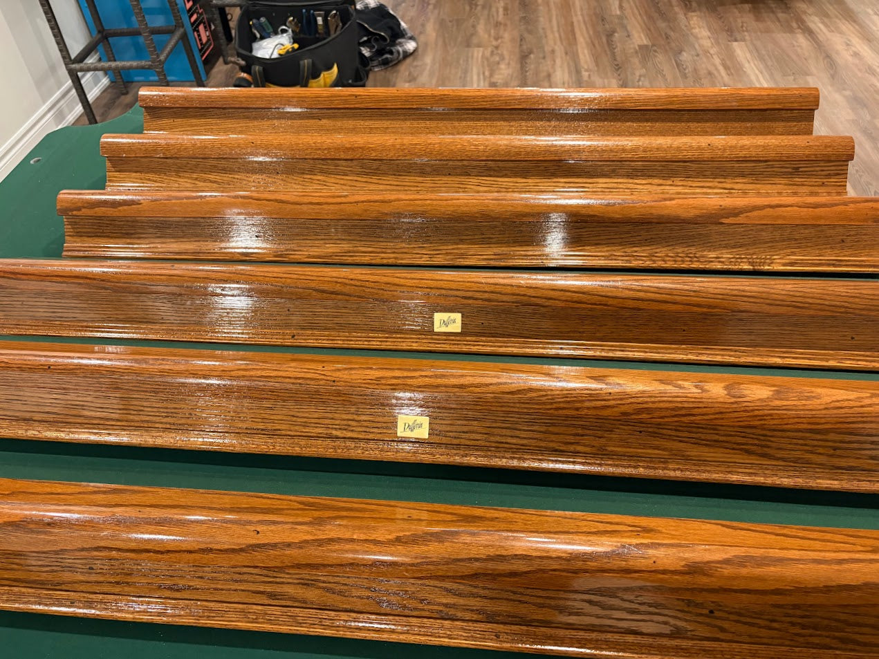 9' Dufferin Classic Preowned Snooker/Pool Table | Roasted Oak Slate