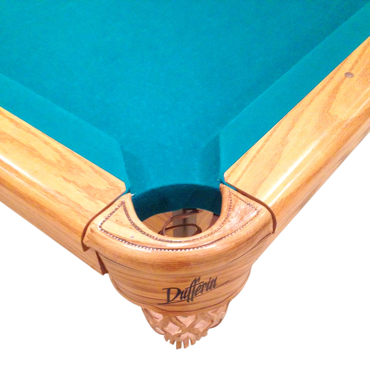 Dufferin Anniversary 8-Foot Pool Table | Preowned Smokey Oak Billiard