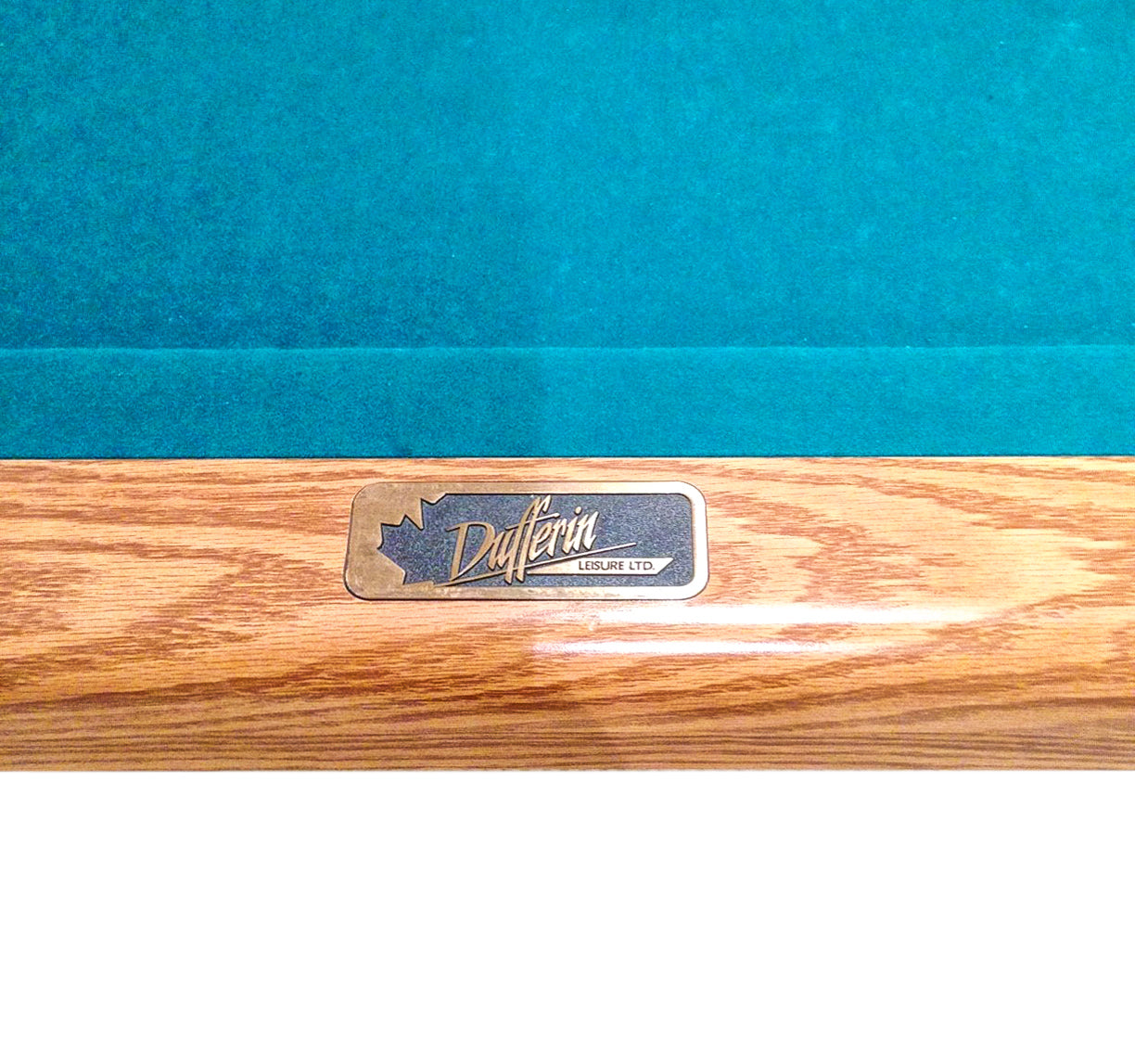 Dufferin Anniversary 8-Foot Pool Table | Preowned Smokey Oak Billiard