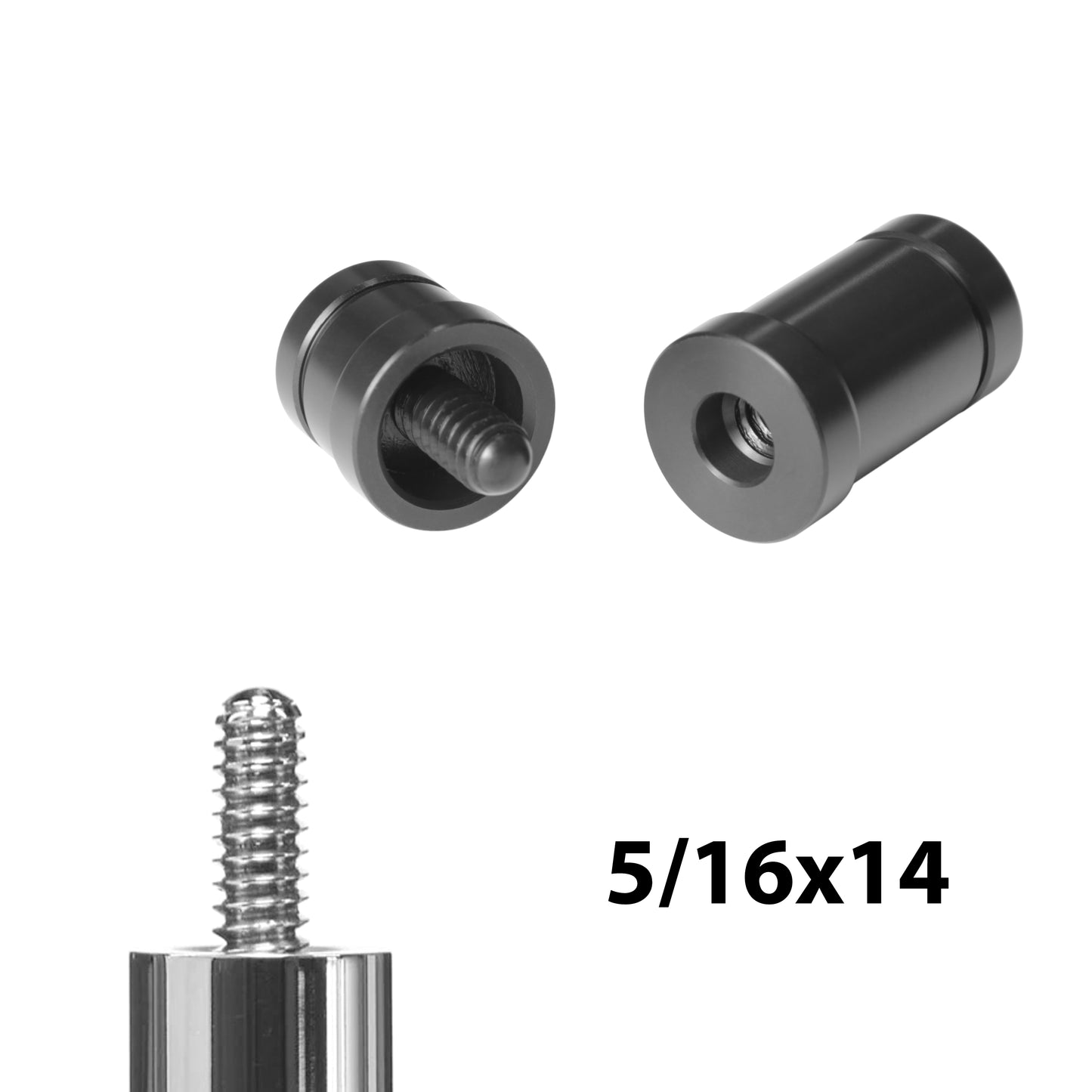 ASKA Joint Protectors 5/16x14 thread type shown assembled and disassembled. JP