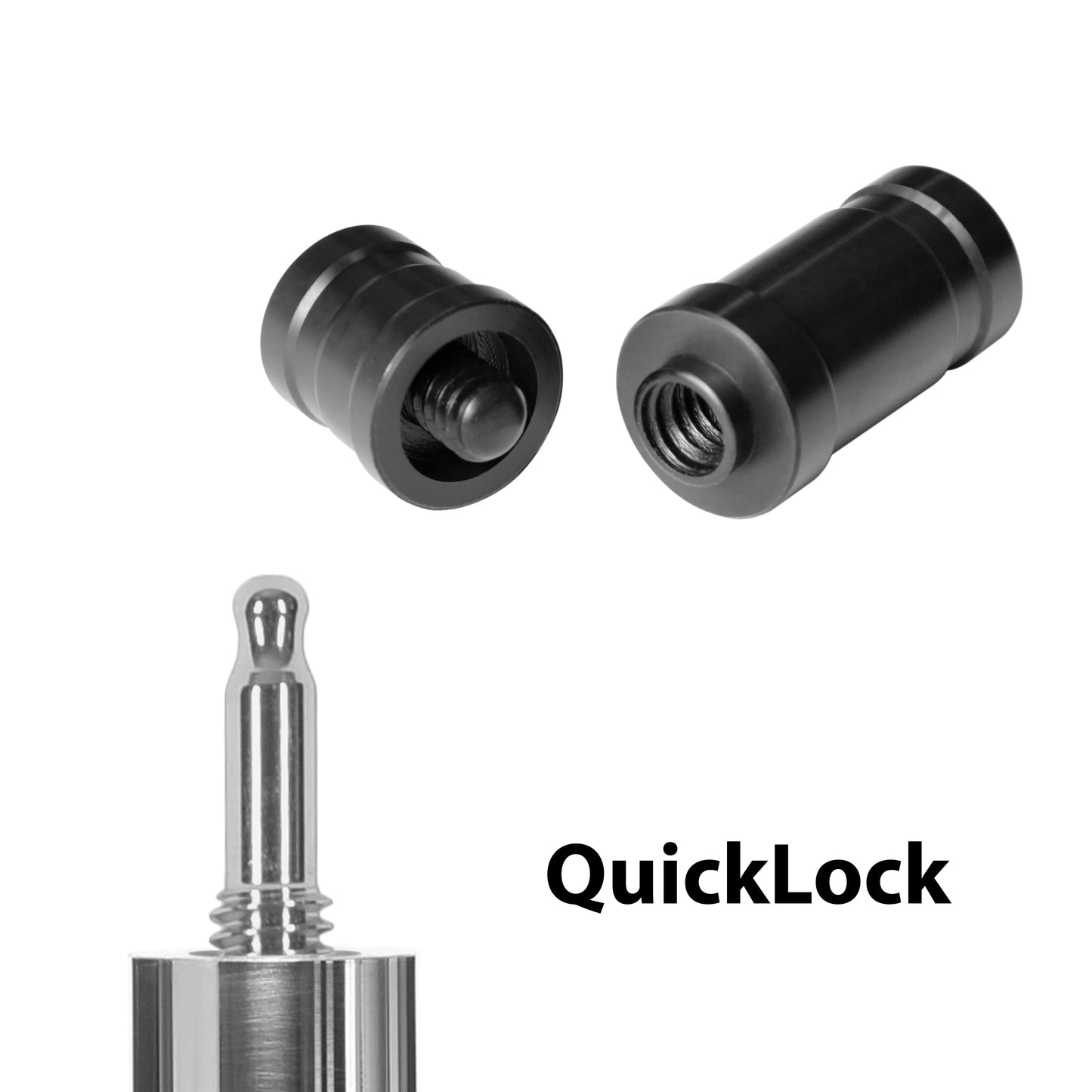ASKA Quick Lock joint protectors with detailed view of threaded components. JPASKAQL