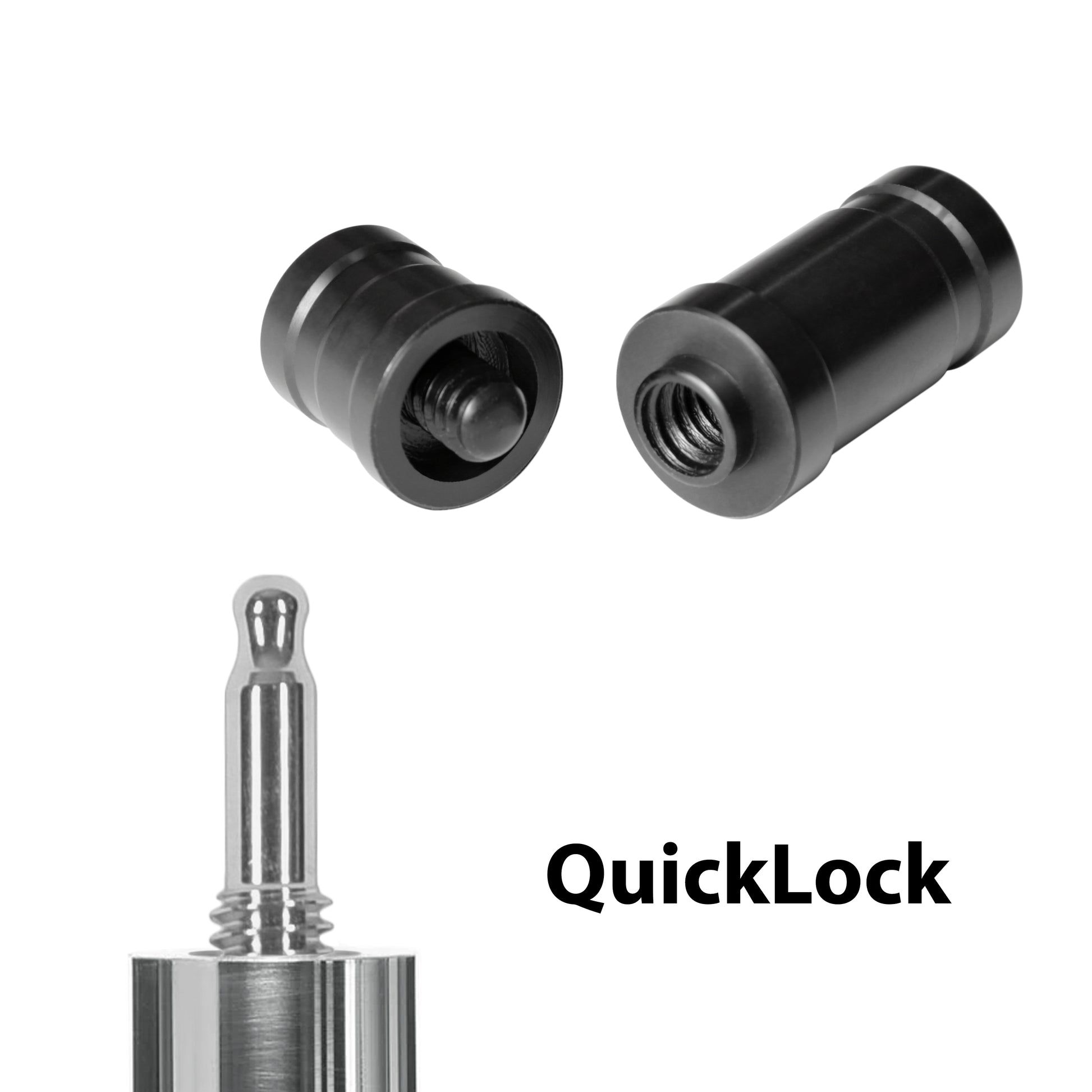 ASKA Quick Lock joint protectors with detailed view of threaded components. JPASKAQL