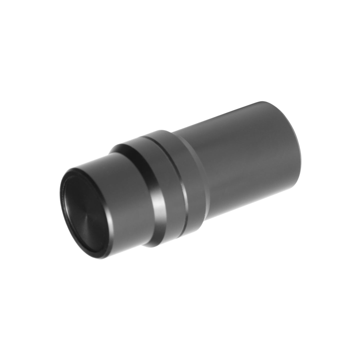 Angled view of a single black Uniloc Quick Release joint protector