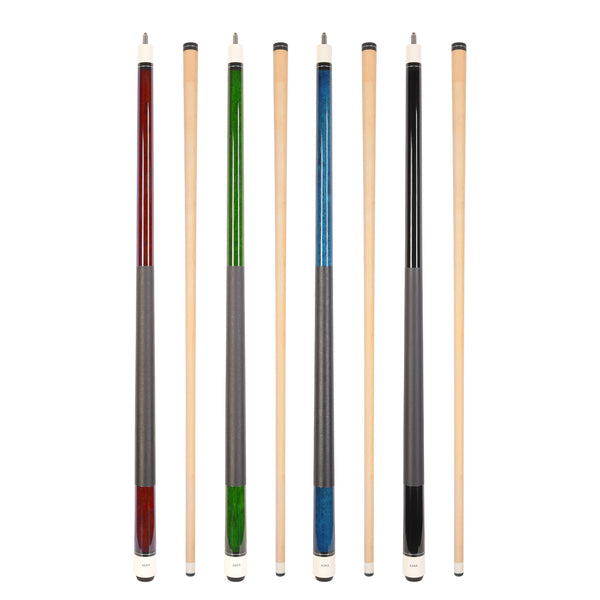 ASKA L1S4 set of four pool cues in .