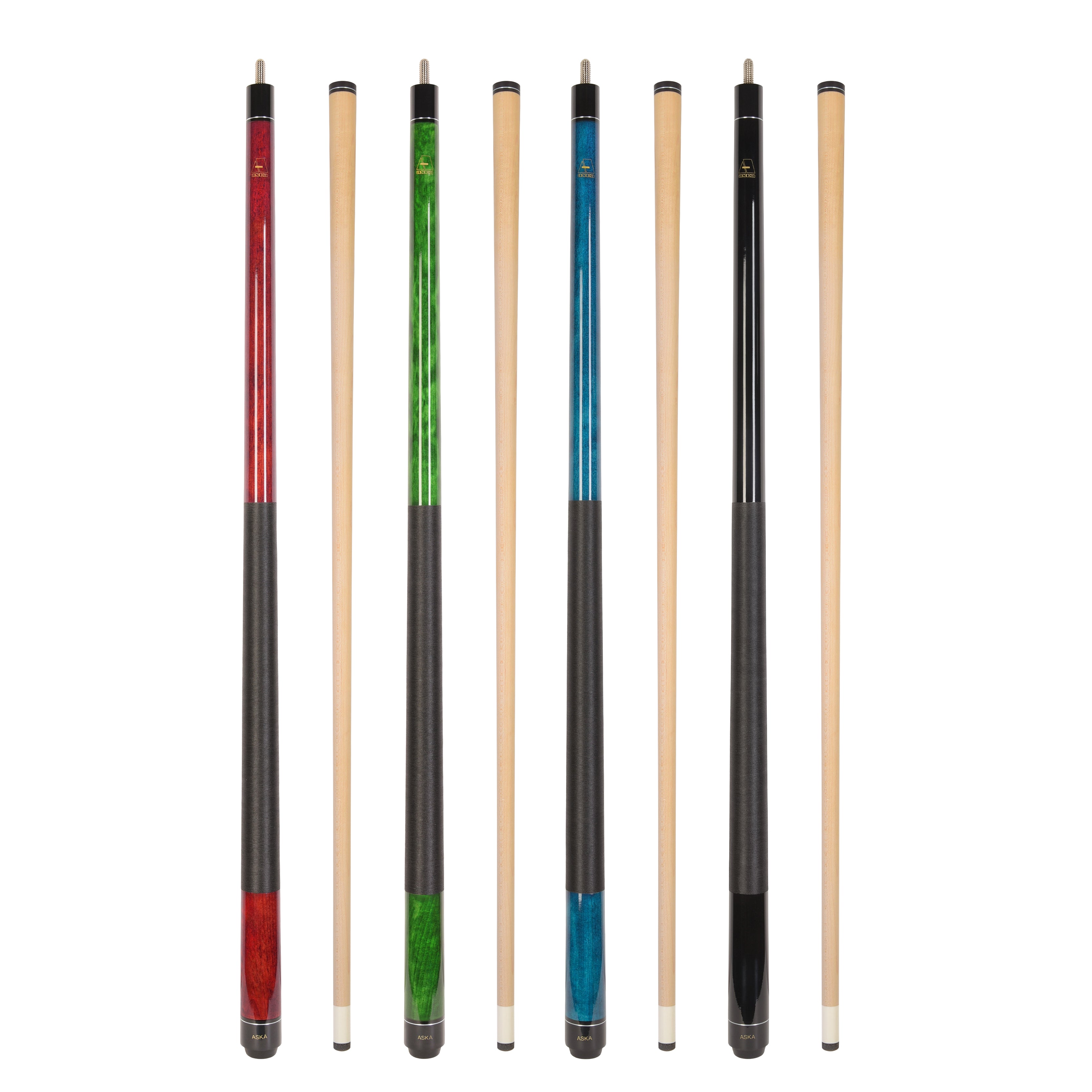 ASKA　アスカ　ビリヤードキュー Aska Billiards Online Store, Pool Billiard Cue Sticks and Accessories.