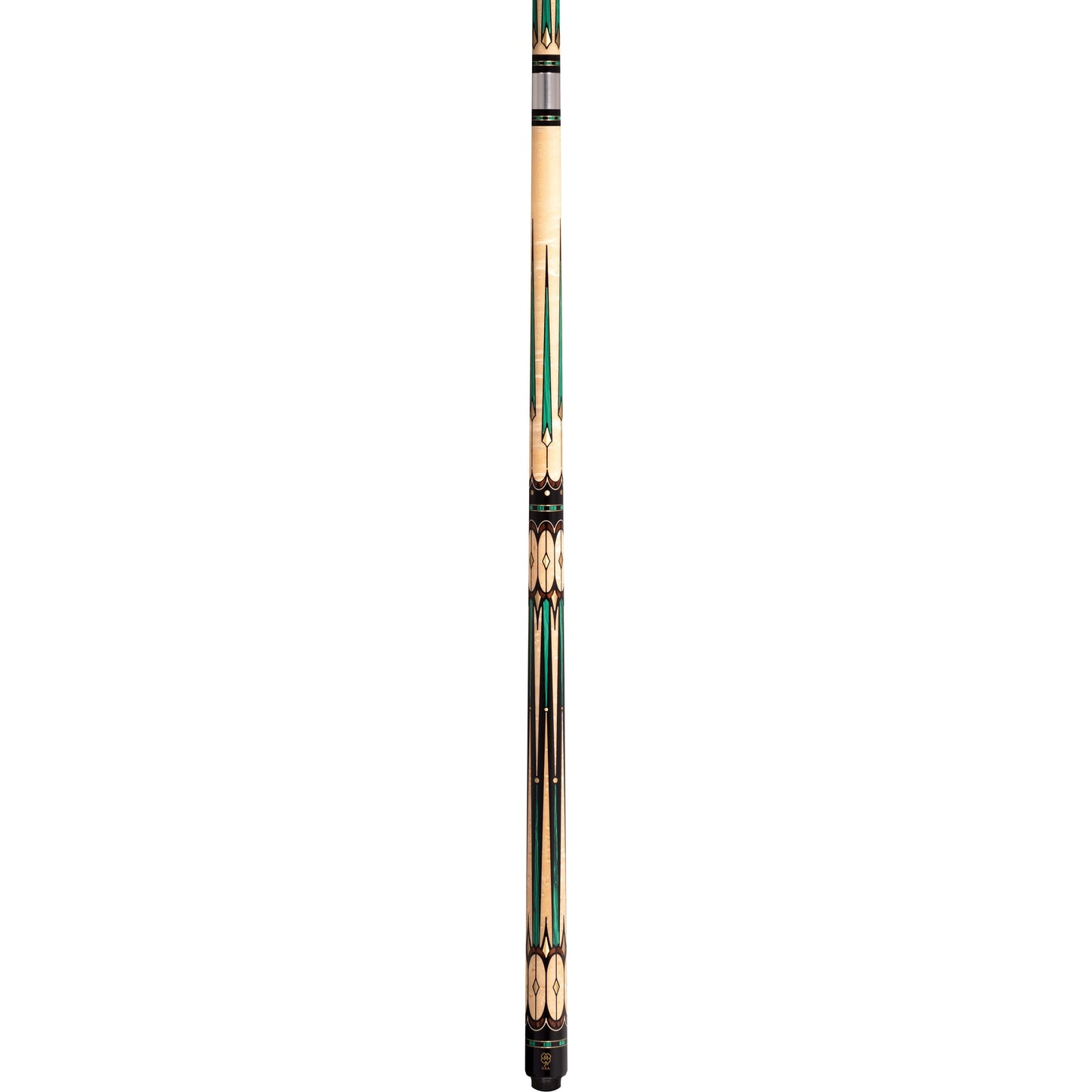 Full view of the McDermott G3002 Birdseye Maple Pool Cue Stick, 2024 Cue of the Year.
