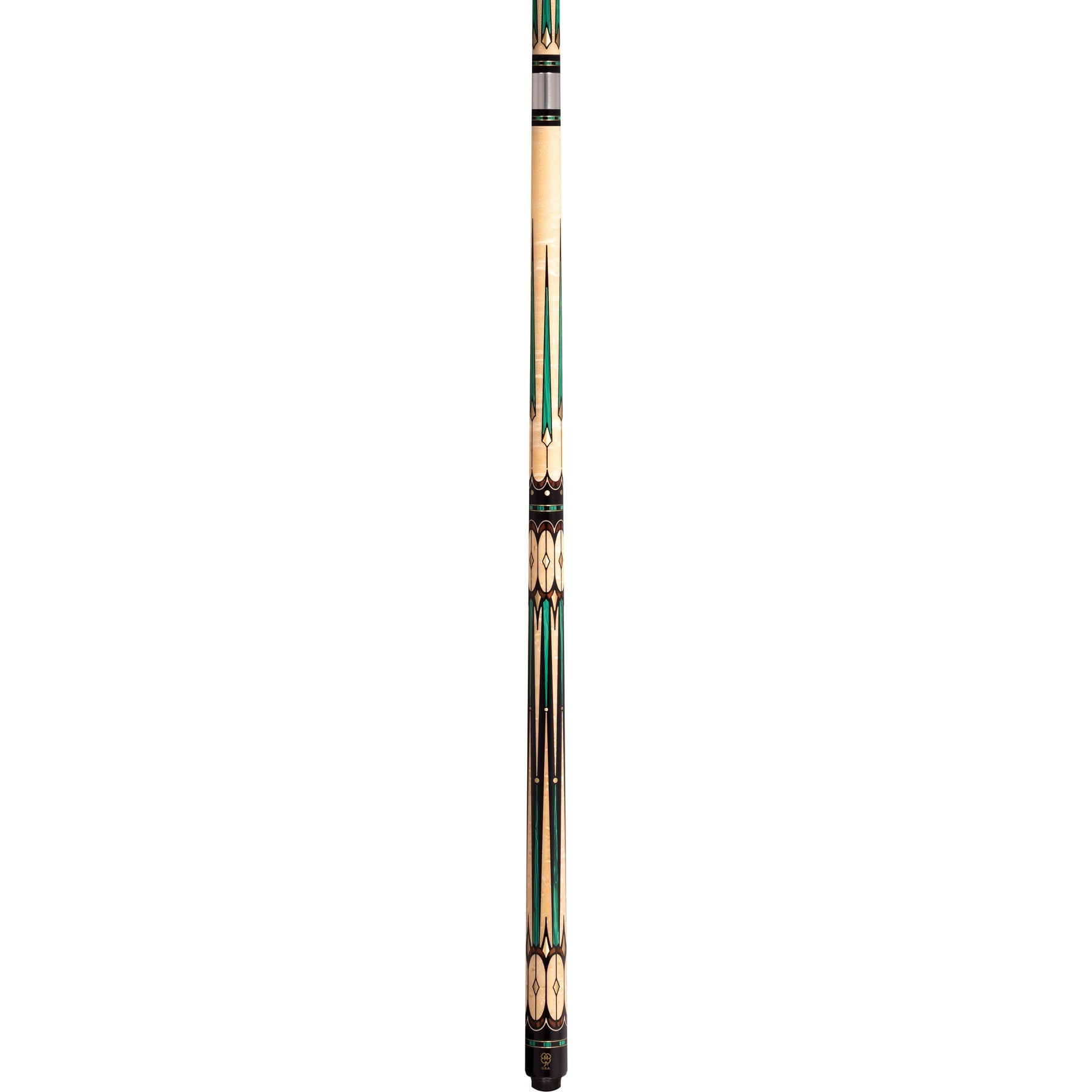 Full view of the McDermott G3002 Birdseye Maple Pool Cue Stick, 2024 Cue of the Year.