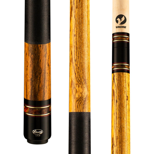 Viking Ovation OV0300 pool cue butt and Vikore shaft details