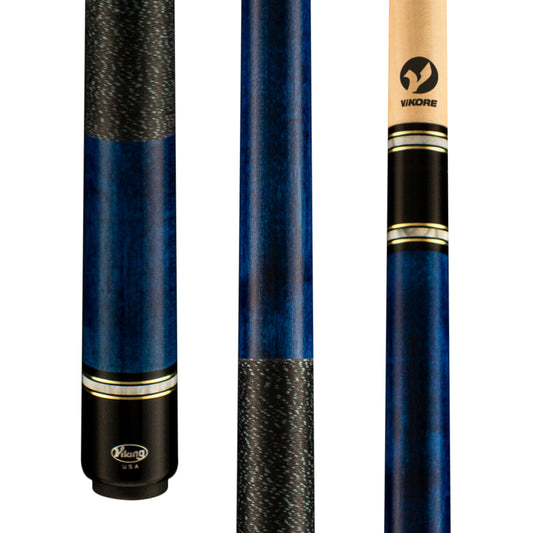 Viking Storm ST0407 pool cue stick full view and close-ups.