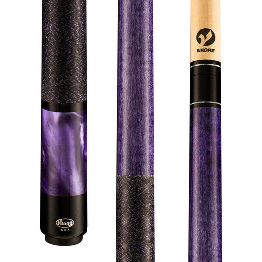 Viking Storm ST0706 pool cue showing butt joint and shaft details