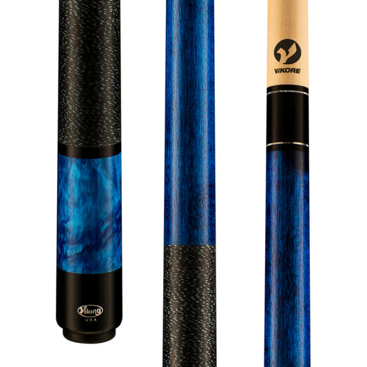 Viking Storm ST0707 pool cue showing grip, butt, and shaft sections.
