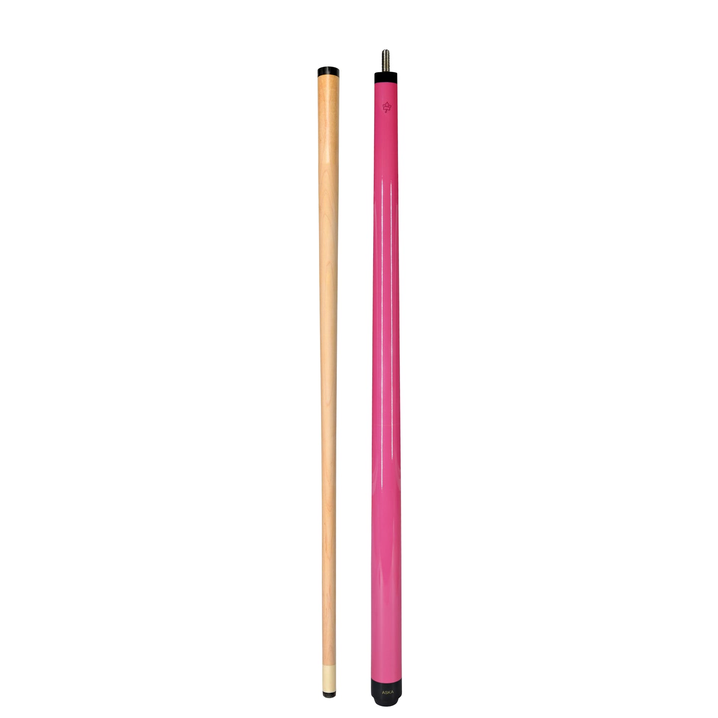 ASKA Short Pool Cue Neon Pink 48" Stick, SWP48P