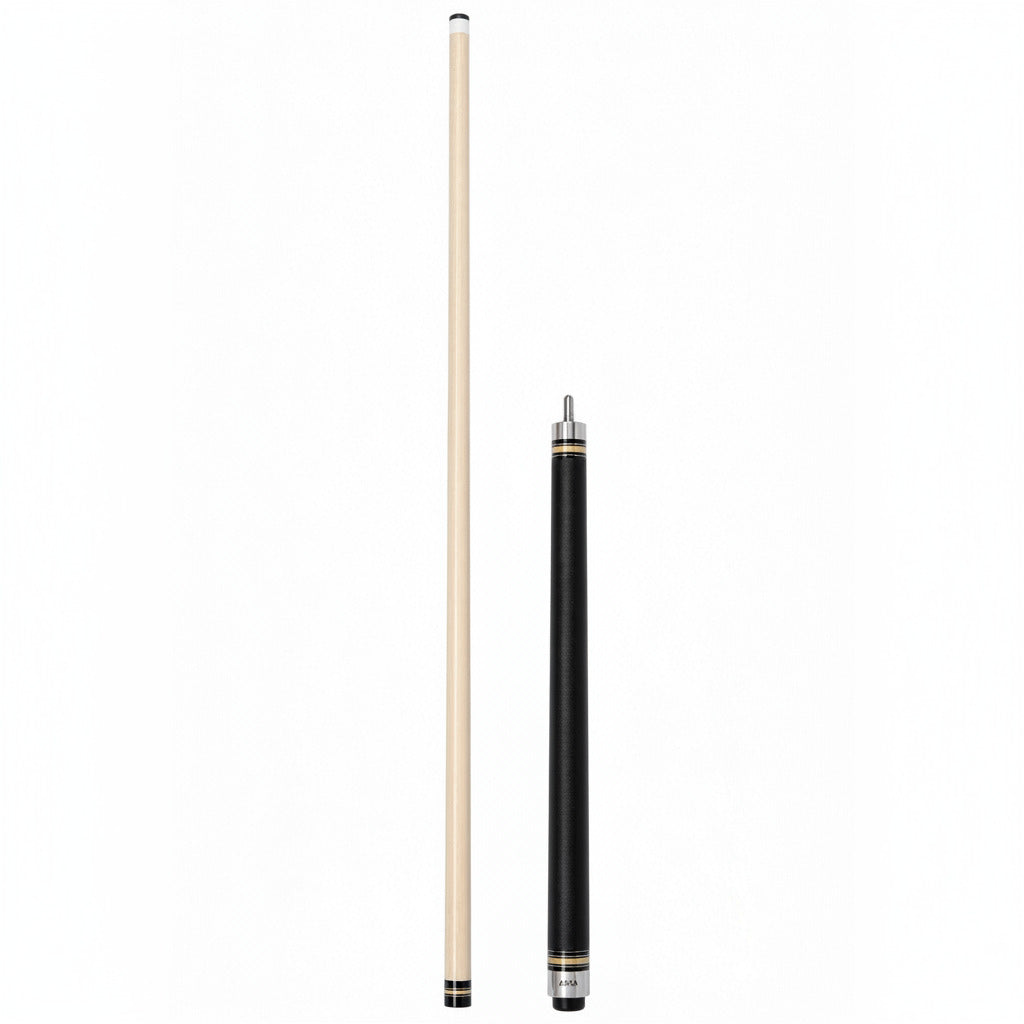 ASKA JC10 Jump Cue | 2-Piece Hard Rock Maple, Black Irish Linen, Quick Release