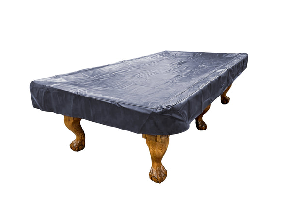 Billiard Table Cover, 8-Feet Blue Heavy Duty PVC