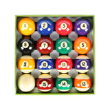 Aska Billiards Pool Boston Numbered Balls Set, 16 Balls Including a Cue Ball, 2 1/16 inch, PB116A