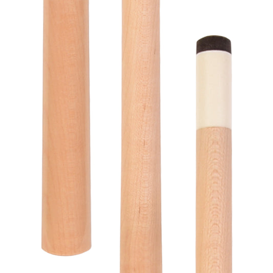 ASKA Sneaky Pete Style Extra Spare Shaft 5/16x18 Thread Joint 12.75mm Hard Brown Tip. Canadian Hard Rock Maple, No Collar, 29 inches, XSSP