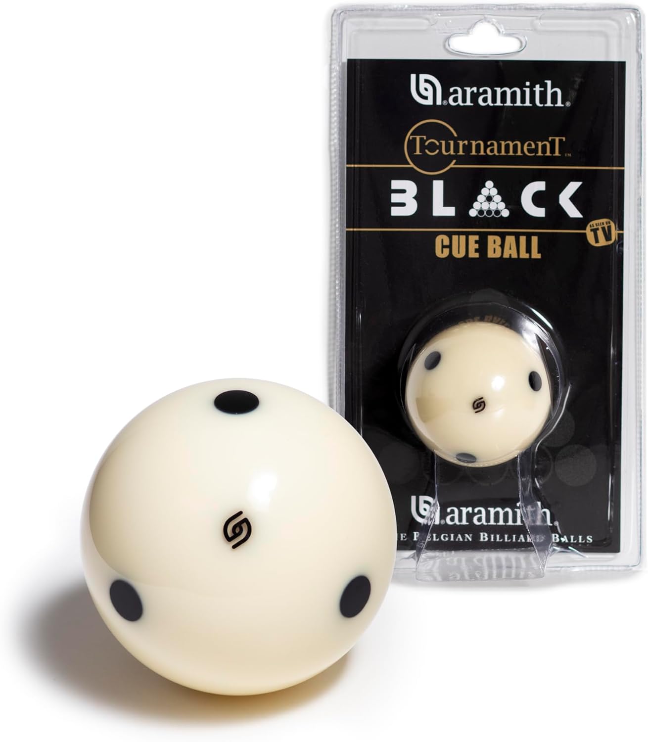 Aramith Black Cue Ball | 57.2mm (2 1/4
