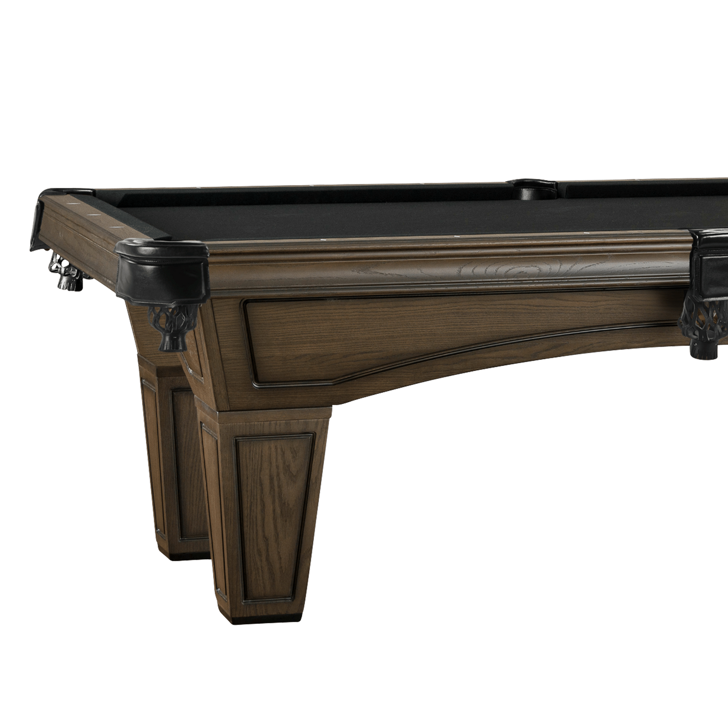 Austin Pool Table (Riverbank) (AUSTINRB7EBONY-DTCKIT)