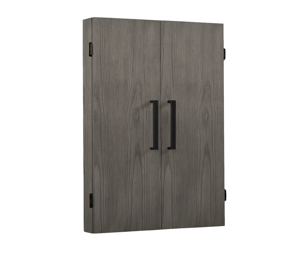 Alta Dartboard Cabinet (Charcoal) (ALTADARTCAB-CH)