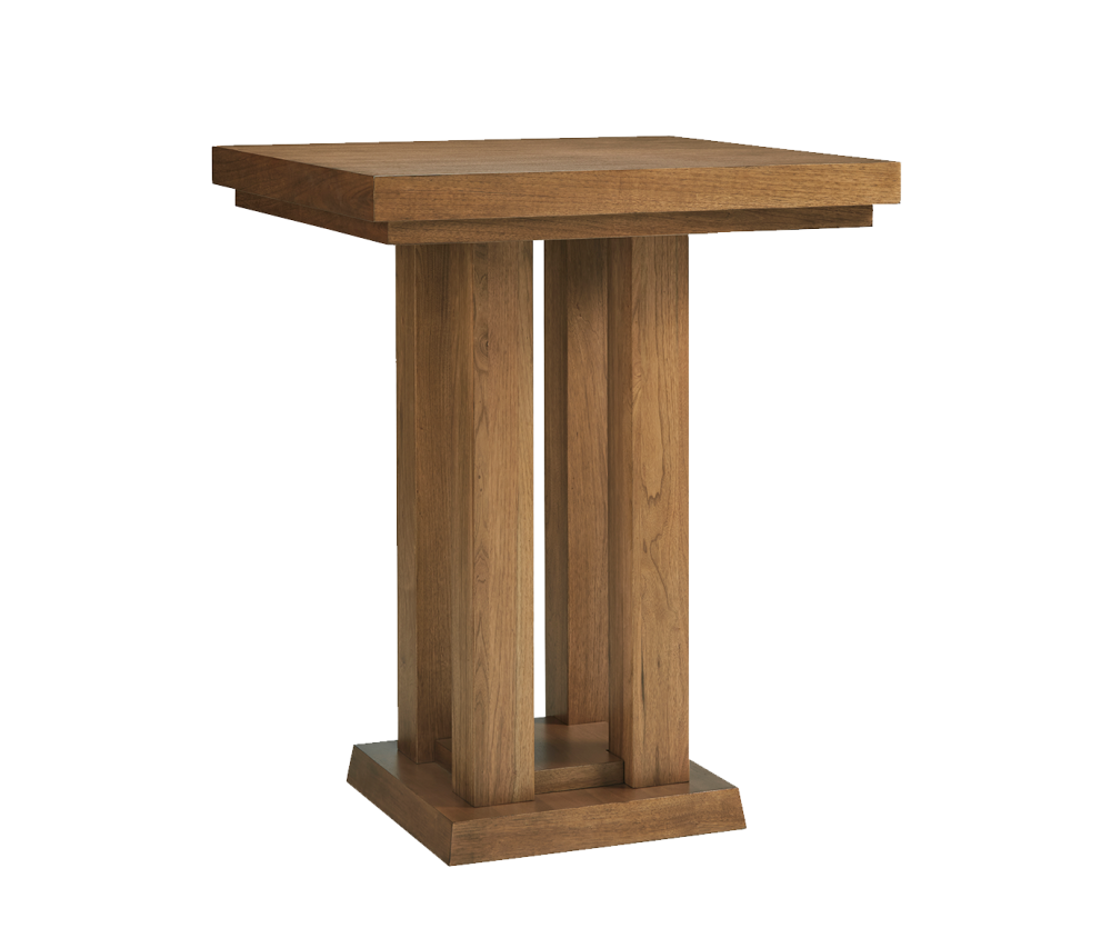 Alta Pub Table (Brushed Walnut) (ALTAPUB-BW)