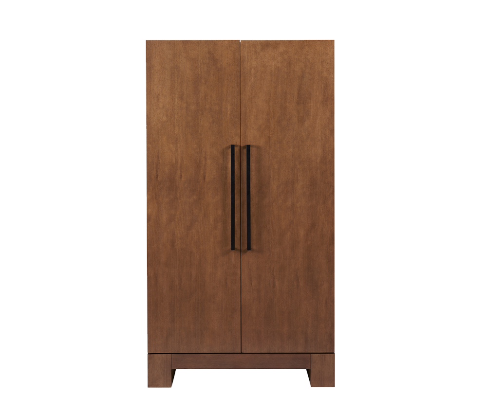 Alta Wine & Spirit Cabinet (Brushed Walnut) (ALTAWINECAB-BW)