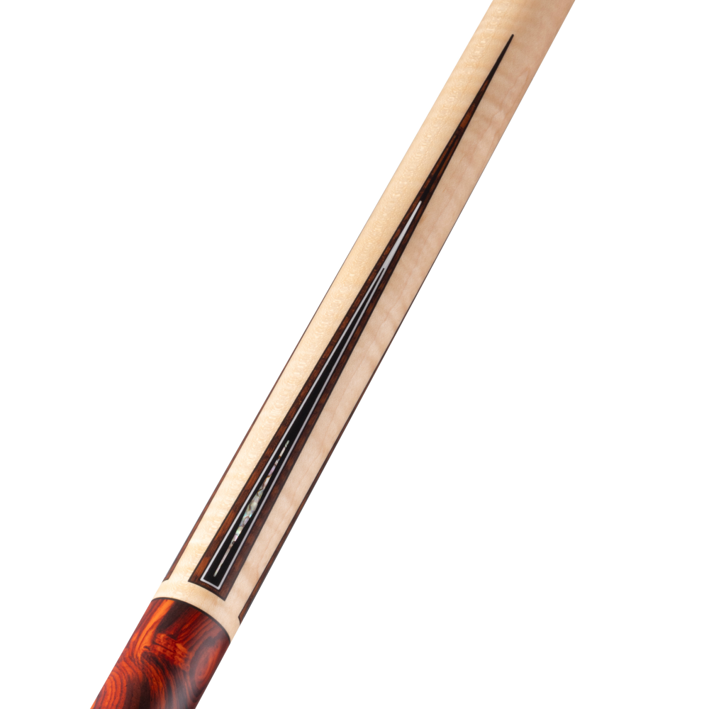 Brunswick x Lucasi Maple cue - butt