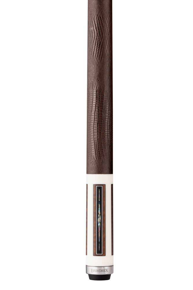Brunswick x Lucasi White cue - detail