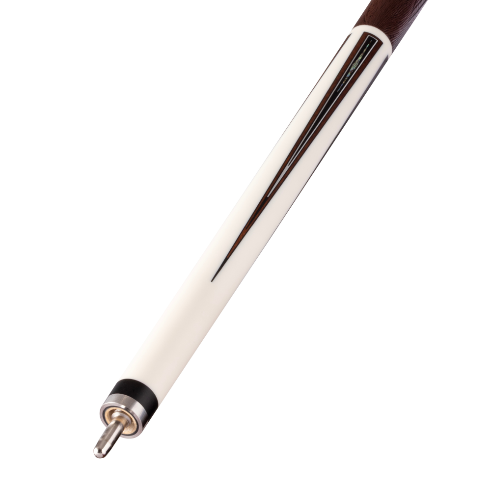 Brunswick x Lucasi White cue - joint