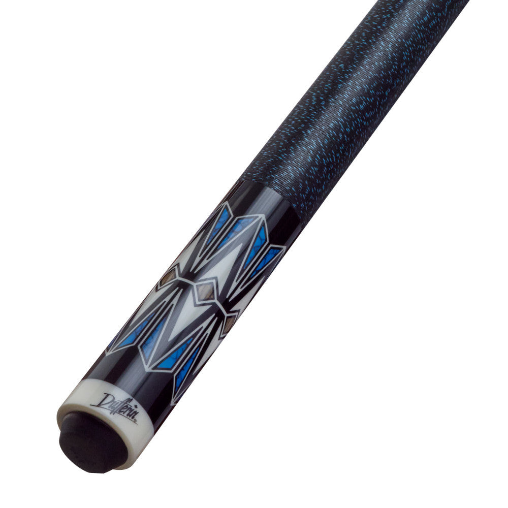 Dufferin Azure Wave Cue with Linen Wrap (D-508)
