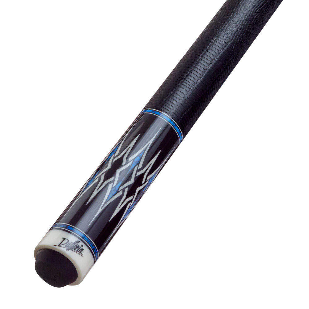 Dufferin Blue Ridge Cue with Embossed Leather Wrap (D-503)