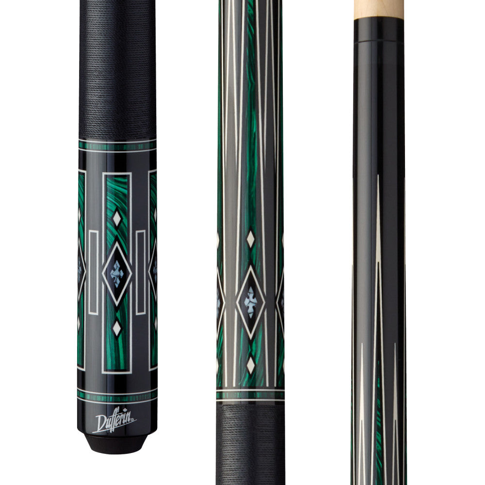 Dufferin Emerald Night Cue with Linen Wrap (D-406)