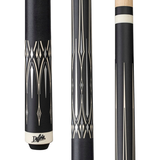 Dufferin Onyx Silver Cue with Linen Wrap (D-OE105)