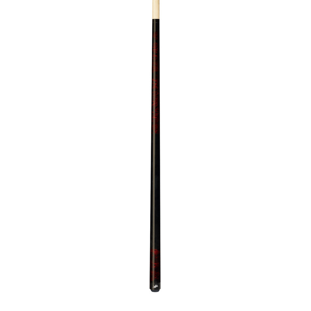 Dufferin Red Marble Wrapless Cue (D-202)