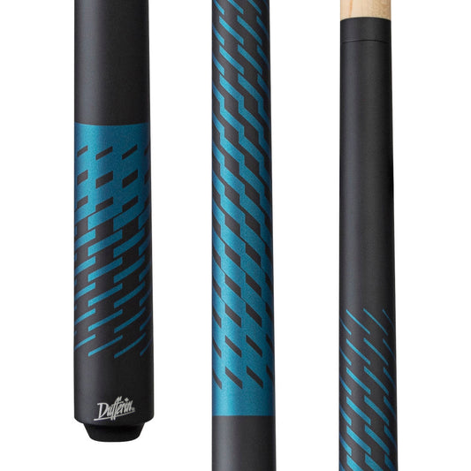 Dufferin Shadow Weave Wrapless Cue - Blue (D-OE103)