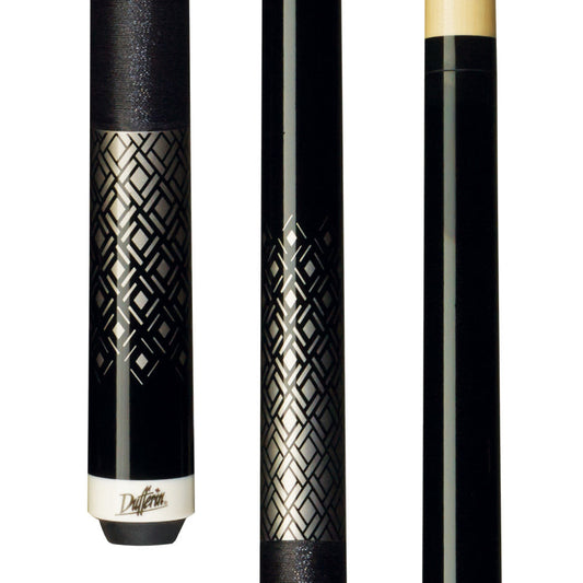 Dufferin Silver Weave Cue with Nylon Wrap (D-350)