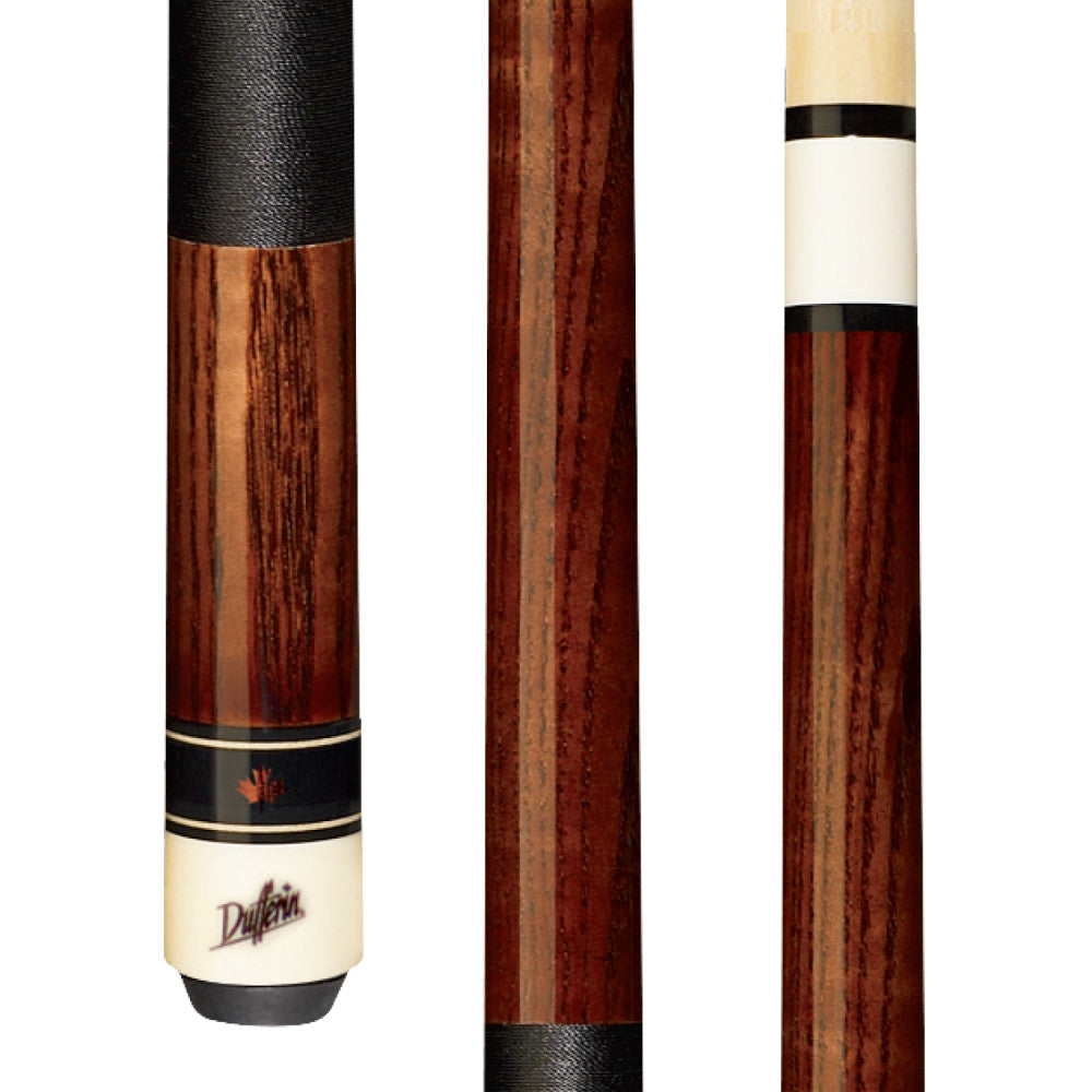 Dufferin Walnut Stain Cue with Nylon Wrap (D-238)