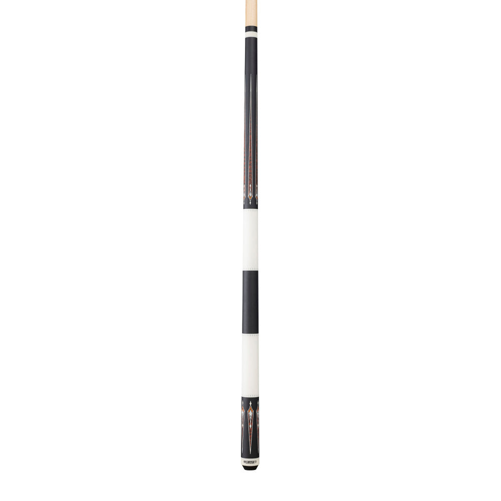 Energy By Players Matte White/Black with Thuya Burl Wrapless Cue (HC22)